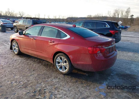 2014 Chevrolet Impala 1Lt из США, поврежденный, VIN 2G1115SL1E9152848